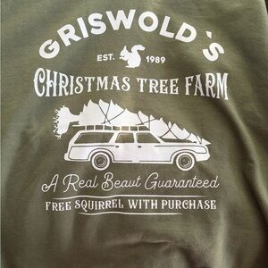 Green Griswold's Christmas Tree Farm Sweatshirt